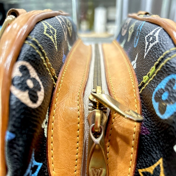 Louis Vuitton Claudia Black Multicolored Murakami Bag - Picture 7 of 17